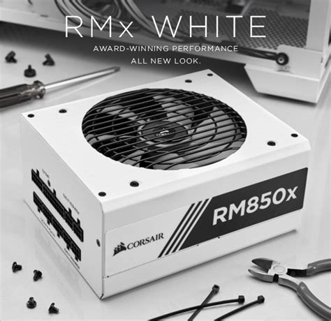 Corsair Introduces RM850x In White - Modders Inc