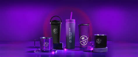 Coffee Bean And Tea Leaf Logo Purple