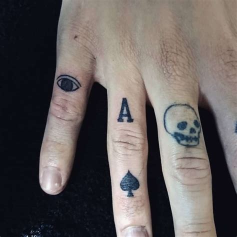 Aggregate 74+ ace of spades finger tattoo super hot - in.eteachers