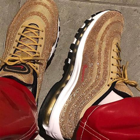 Nike Air Max 97 Swarovski Metallic Gold 927508-700 Release Date - SBD