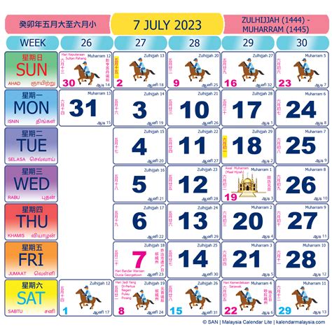 Malaysia Calendar 2023 - Malaysia Calendar