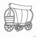 Oregon Trail Wagon Coloring Page 28434 22464 sketch template
