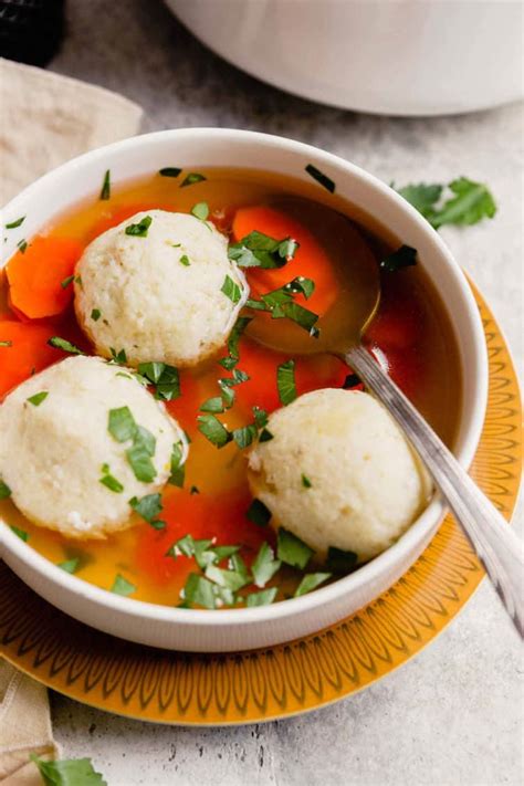 Matzo Ball Soup Recipe