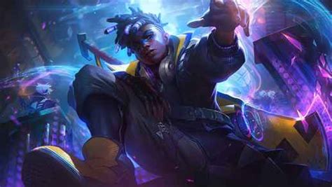 True Damage | Ekko | Neon | League Of Legends 4K - Live Wallpaper - LiveWallpapers4Free.com