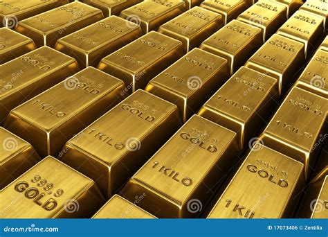 Stacked Gold Bars Royalty Free Stock Image - Image: 17073406