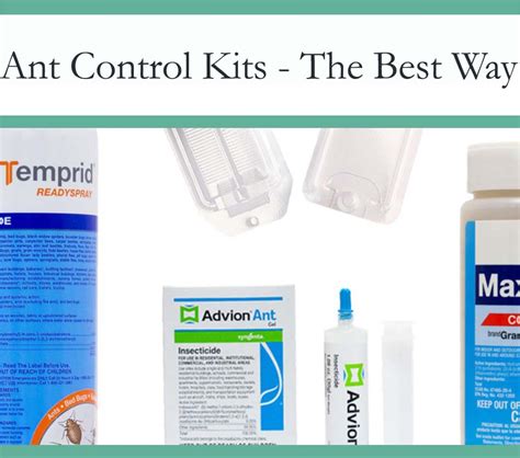 Ant Control Kits - Best Complete Ant Killer - The Pest Advice