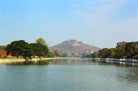 Premium Photo | Mandalay hill in myanmar