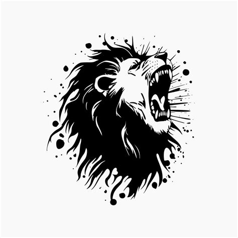 Roaring Lion. Svg Png Eps Dxf Cut Files. - Etsy