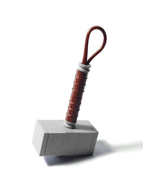 Mjölnir (Thor's Hammer) - LEGO Mini MOC | Lego accessories, Lego, Lego minifigures