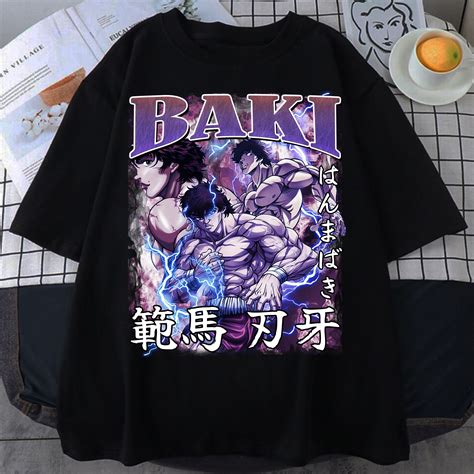 Baki Anime Shirt: Vintage Baki Hanma Shirt, 90s Anime, Baki the ...