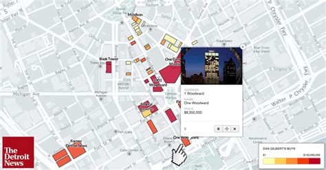 Interactive map: Downtown Detroit's Dan Gilbert-affiliated properties ...