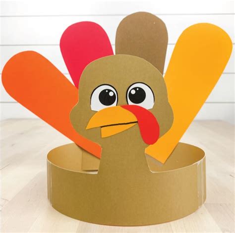 Turkey Headband Craft For Kids [With Free Template]