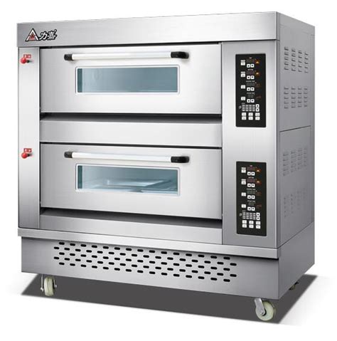 Commercial Pizza Bakery Oven , 10 Deck Industrial Bread Gas Oven For Baking