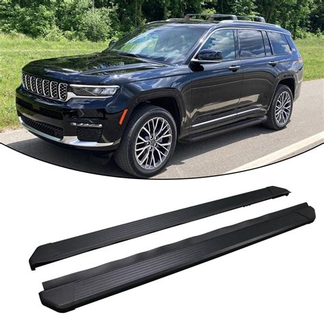 HEKA Side Step fit for Jeep Grand Cherokee L 3-Row 2021 2022 2023 Running Board Nerf Bar ...