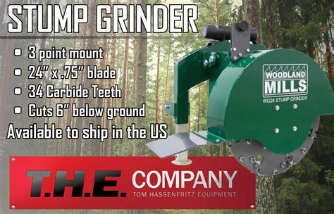 Woodland Mills Stump Grinder - T.H.E. Company