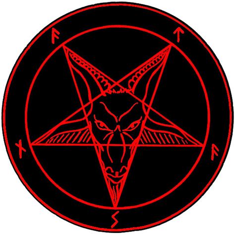 The goat, one of the many satanic symbols | Satan lucifer, Satanic art ...