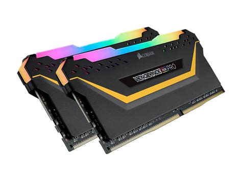 CORSAIR Vengeance RGB Pro 32GB (2 x 16GB) 288-Pin PC RAM DDR4 3200 (PC4 25600) Desktop Memory ...