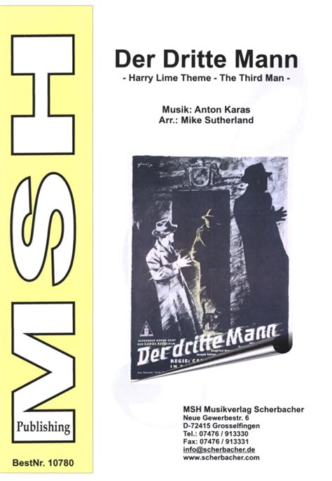 Zither Ballade (Harry Lime Theme - Der Dritte Mann) von Anton Karas | im Stretta Noten Shop kaufen