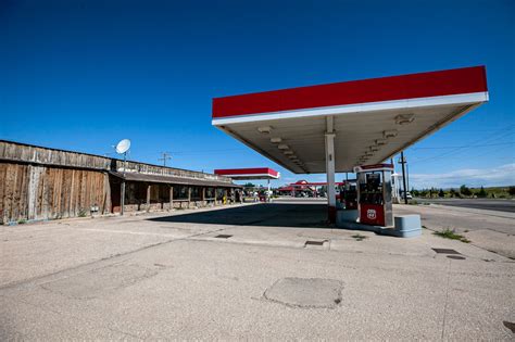 Gunslinger 66: Tumbleweed Gas Station Town in Laramie, Wyoming