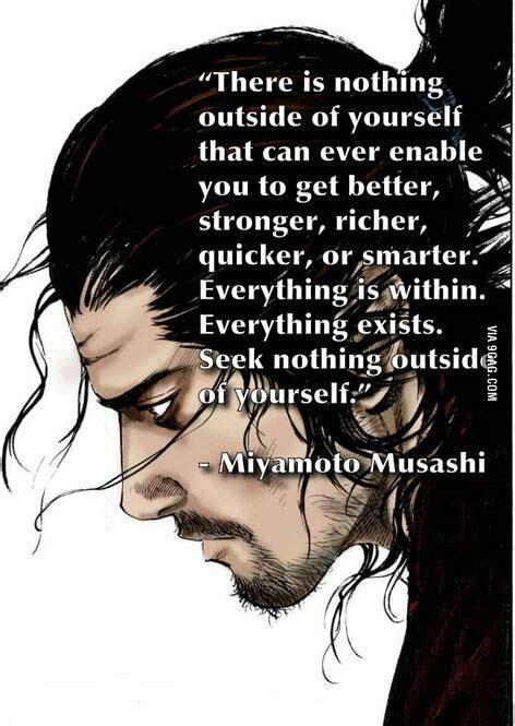 Vagabond, great story - Funny | Martial arts quotes, Warrior quotes, Miyamoto musashi quote