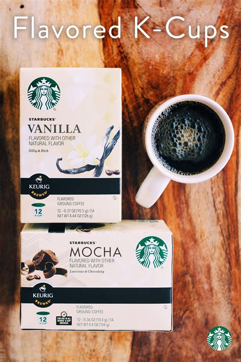 Starbucks Mocha K-Cups - Delicious Flavored Coffee Pods