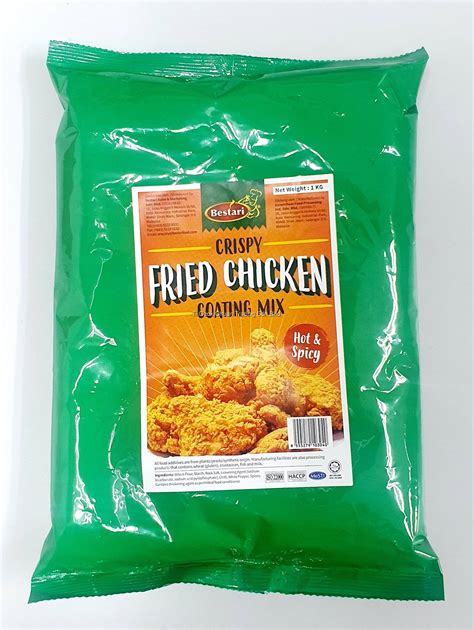 BESTARI HORECA Pack Crispy Fried Chicken Coating Mix - Hot & Spicy Flavour