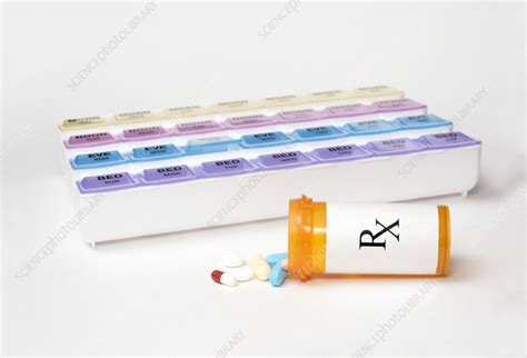 Medication dispenser - Stock Image - F035/8331 - Science Photo Library