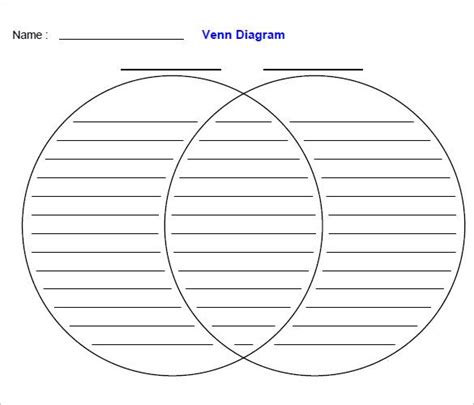 10+ Venn Diagram Worksheet Templates - PDF, DOC | Venn diagram worksheet, Venn diagram, Venn ...