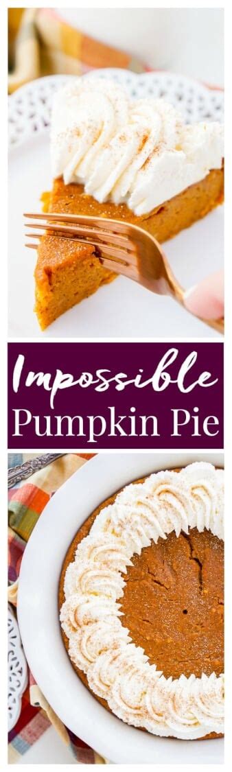 Best Ever Impossible Pumpkin Pie Recipe | Sugar & Soul