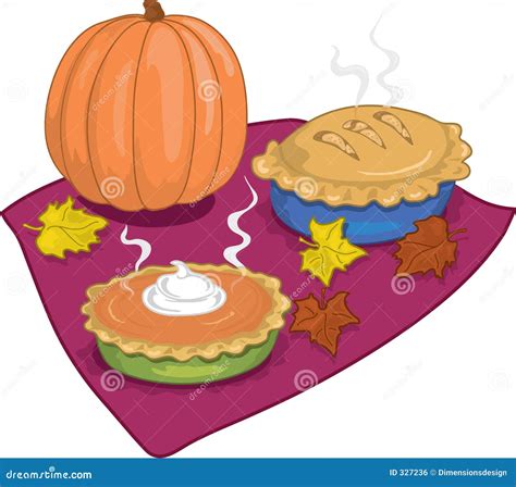 Thanksgiving pies stock vector. Illustration of thanksgiving - 327236