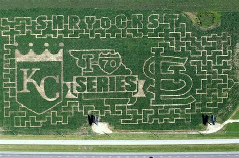 Past Corn Maze Designs | Shryocks Callaway Farms