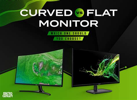 Curved vs. Flat Monitor for Gaming: Which One Is for You?