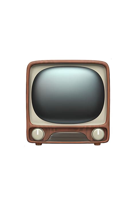 Classic Television Set Emoji