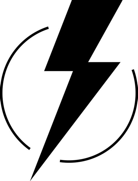 Lightning Bolt Icon Vector Clipart image - Free stock photo - Public Domain photo - CC0 Images