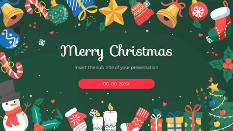 Merry Christmas Free Google Slides Theme PowerPoint Template