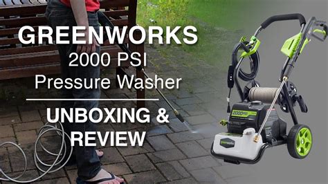 Greenworks Pressure Washer 1800 Manual