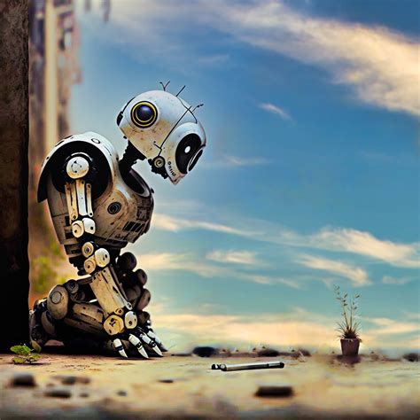 Download Robot, Post-Apocalyptic, Plant. Royalty-Free Stock ...