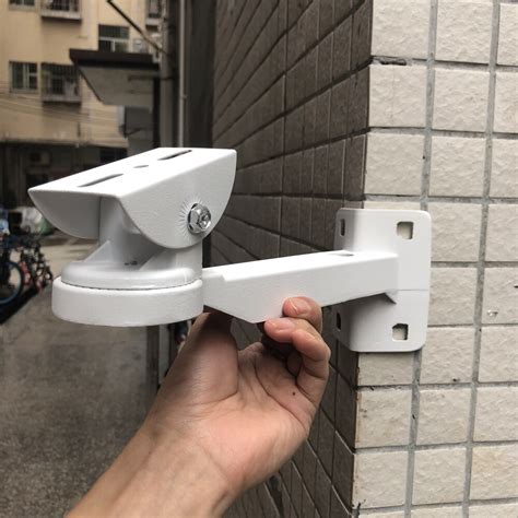 Outdoor Exterior Wall Corner Bracket Vertical Pole Mounts for CCTV IP ...