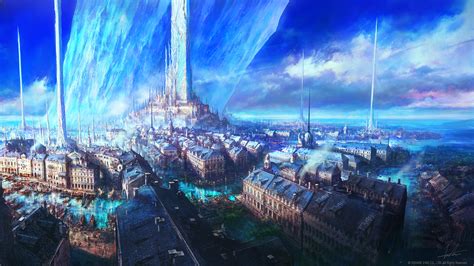 FFXVI concept art of one of the new cities. This looks phenomenal! : r/FinalFantasy