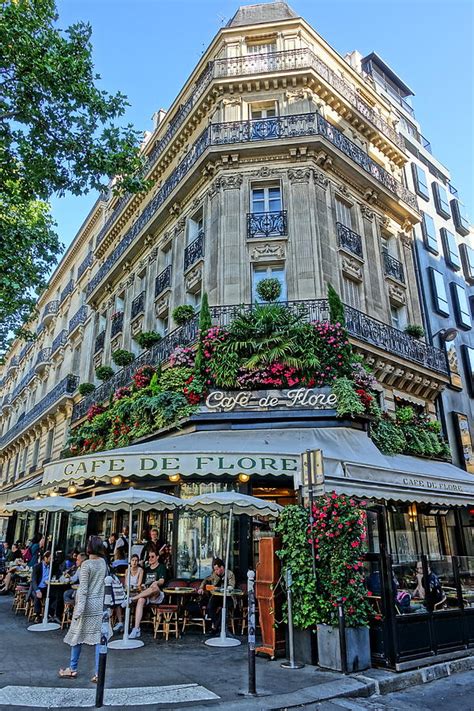 Cafe de Flore in Paris Photograph by Patricia Caron - Fine Art America