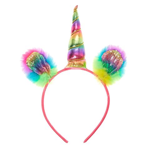 Kids Kid's Rainbow Unicorn Headband | Claire's US