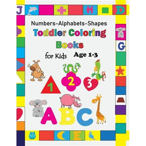 Toddler Coloring Book: Toddler Coloring Book for Kids Age 1-3 : Baby Activity Book Boys or Girls ...