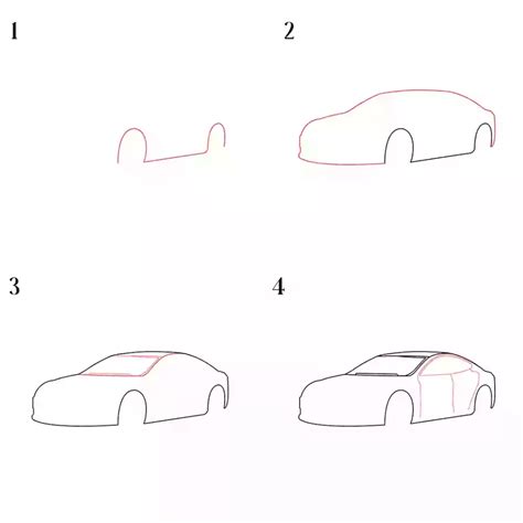 How To Draw A Tesla In Simple Steps For Beginners