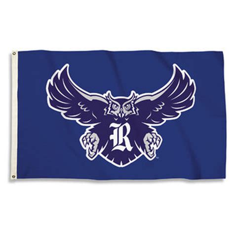 Rice Owls NCAA Logo Flag - Dragon Sports