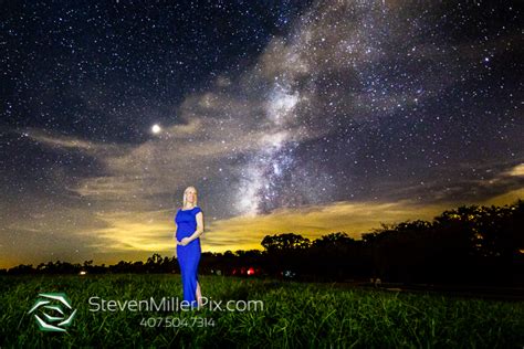 Kissimmee Prairie Night Sky Milky Way Maternity Photos | Steven Miller ...