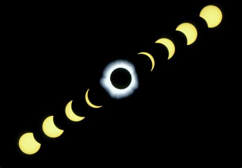 Timelapse Image Of A Total Solar Eclipse Photograph by Dr Fred Espenak - Fine Art America