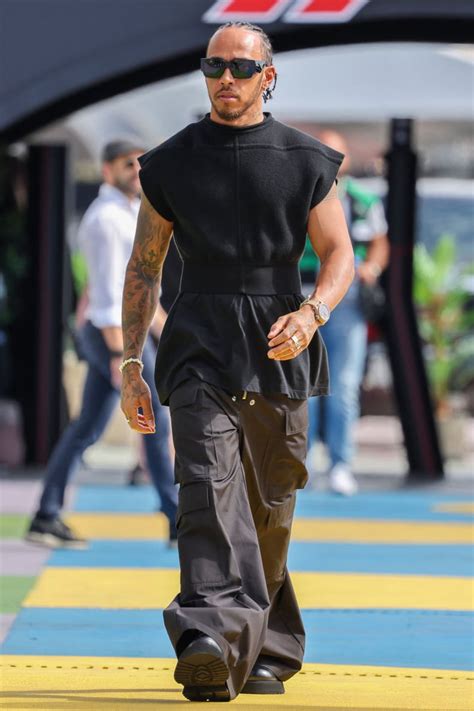 Lewis Hamilton Fashion, Outfits | POPSUGAR Fashion