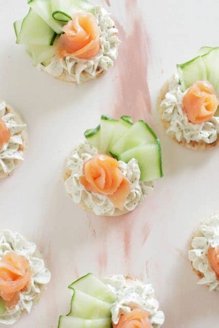 cucumber-and-salmon-canapes - OhClary