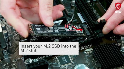 MSI® HOW-TO install M.2 SSD correctly - YouTube