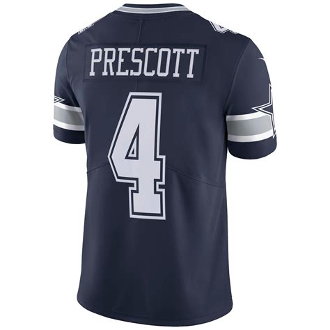 Dallas Cowboys Dak Prescott NFL Nike Limited Team Jersey- Navy | SportBuff